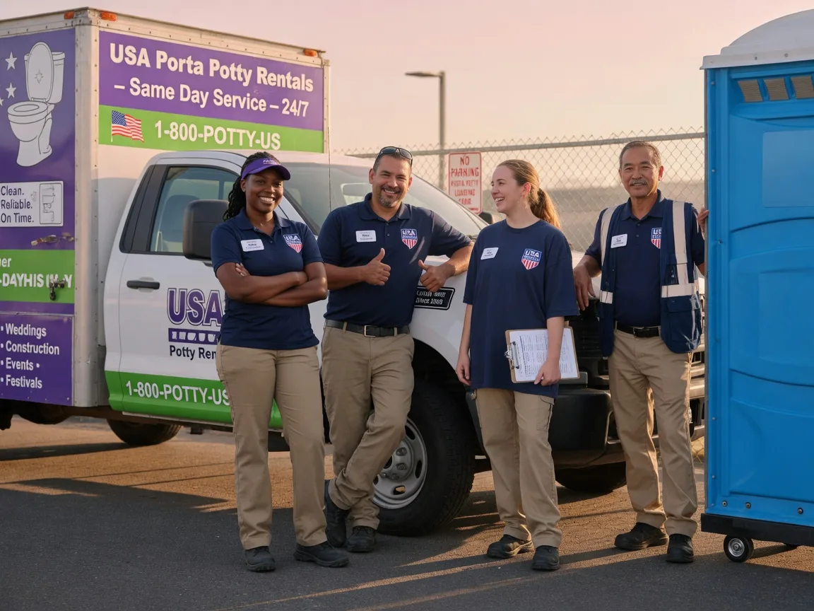 Porta Potty Rental company in Rogersville, PA